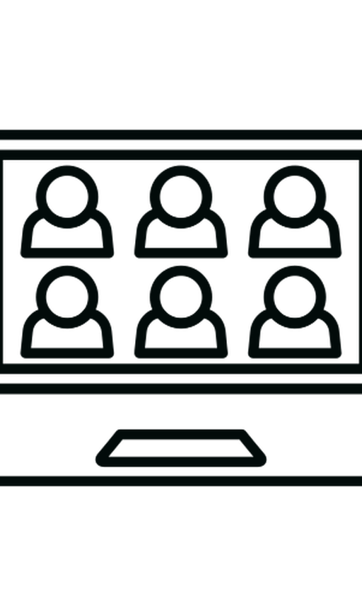 "Retrato grupal del equipo de Eduarda La2 en una oficina moderna, colaborando en marketing con laptops y pantallas digitales."